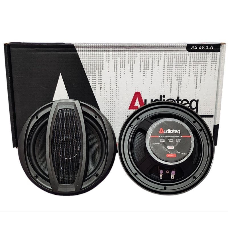 Speaker Coaxial Audioteq 6 Inch AS 69.1.X/ Speaker Pintu Mobil 6 Inch sepasang