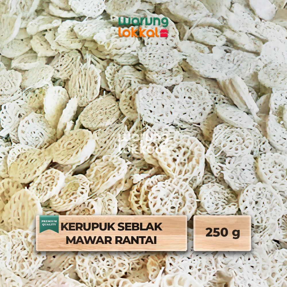 

Kerupuk Seblak Mawar Rantai Jumbo 250g - Warung Lokkal