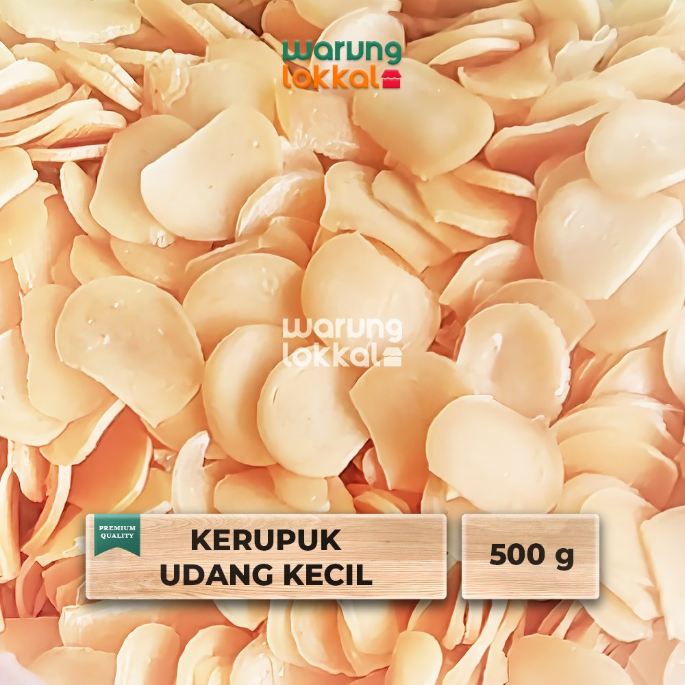 

Kerupuk Udang Kecil 500g - Warung Lokkal