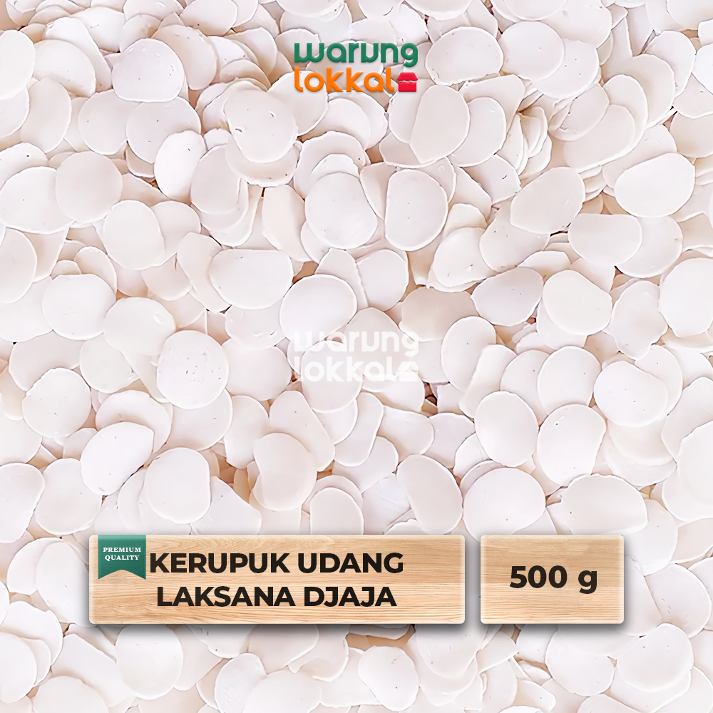 

Kerupuk Udang Laksana Djaja 500g - Warung Lokkal