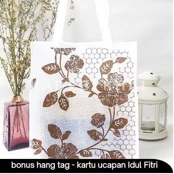 

Tas Spunbond putih untuk Hampers Goodiebag [isi 10pcs]