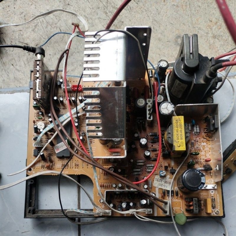 mesin tv china 21inc slim tanpa tes