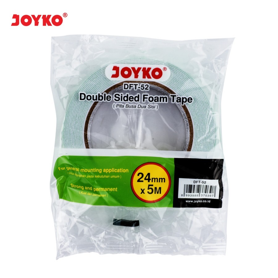 

Joyko DFT-52 Double Sided Foam Tape