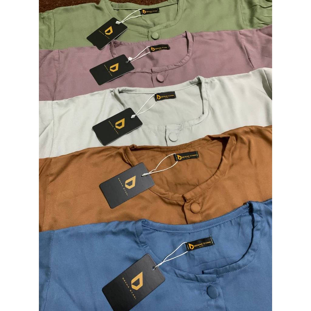 Promo Gamis Remaja Kekinian Korean Style Dress Korean Style Muslim Rayon Twill Premium Ori Terbaru