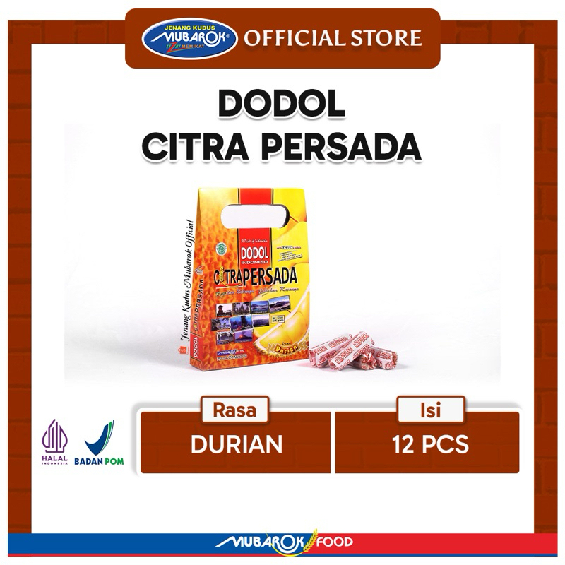

Dodol Kudus Citra Persada Durian, Tas 12 s'
