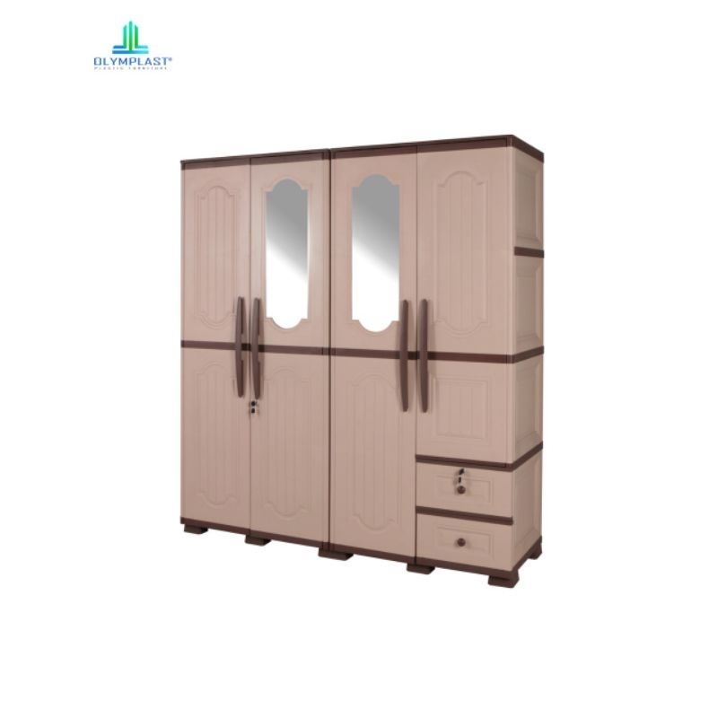 lemari pakaian lemari plastik modern Olymplast