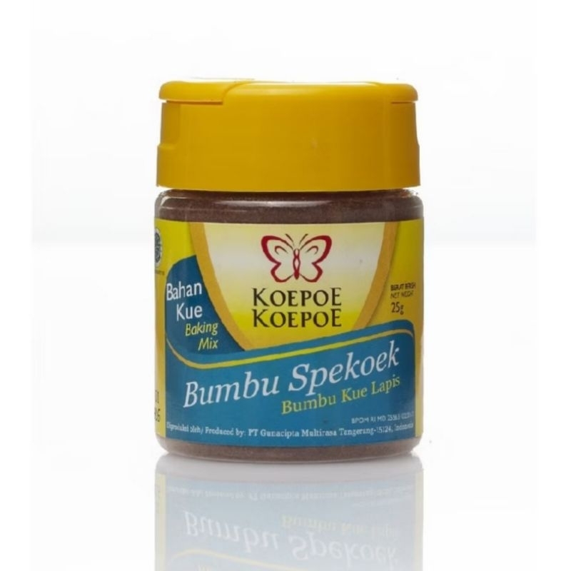 

Bumbu Spikuk Cap Kupu Koepoe 25gr