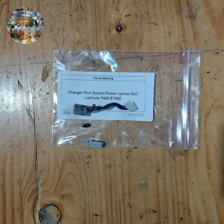 Charger Port Socket Power Laptop Dell Latitude 7440 E7440