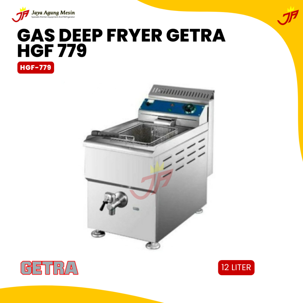 GETRA Gas Deep Fryer Getra HGF 779