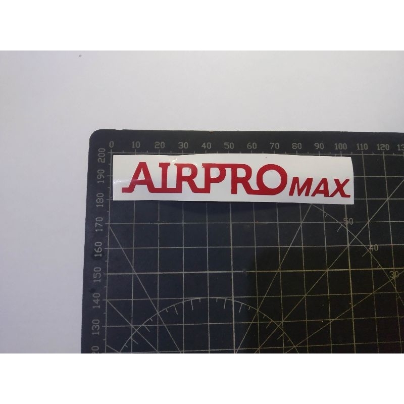

stiker cutting air pro