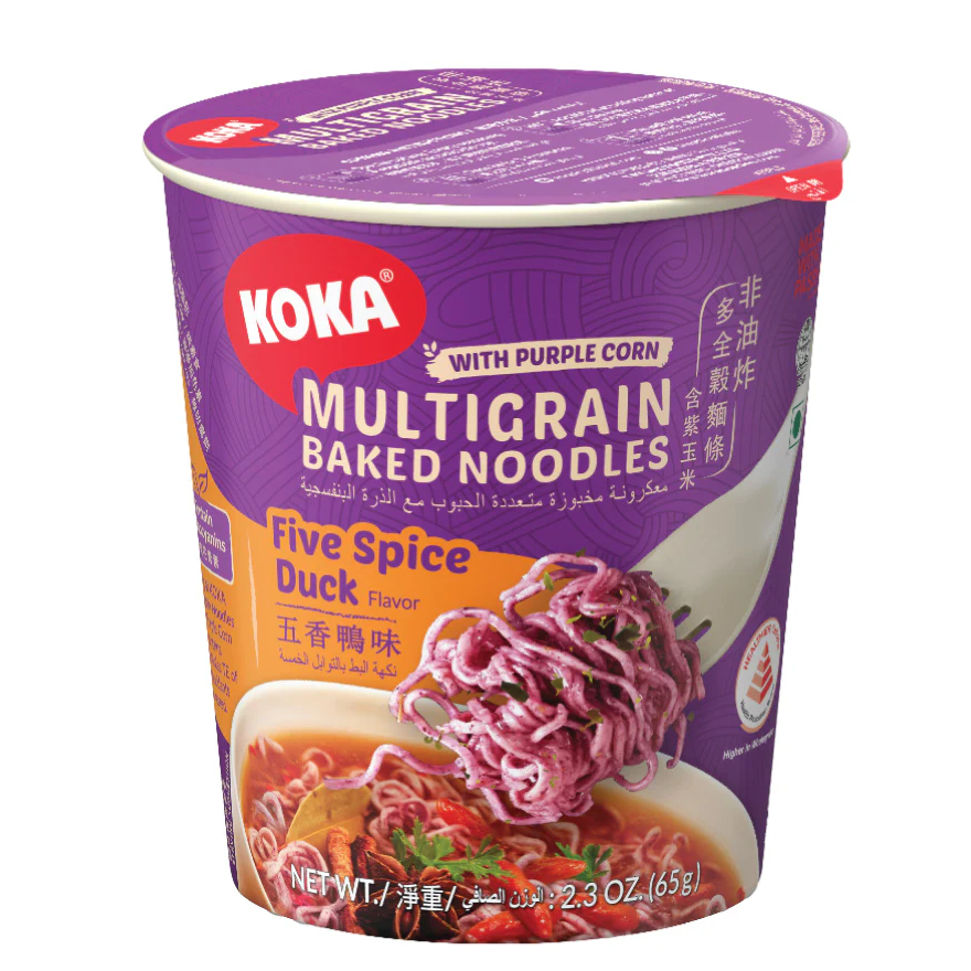 

Koka Multi Grain Purple Five Spiced Duck Cup 65 Gr