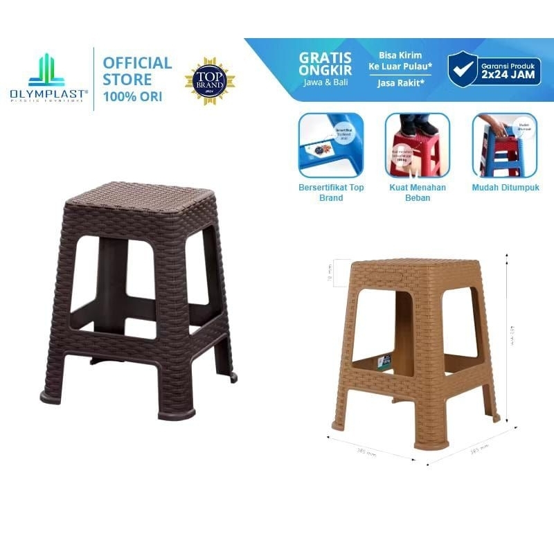 kursi plastik olymplast / kursi bakso olymplast / kursi santai plastik / kursi plastik / furniture P