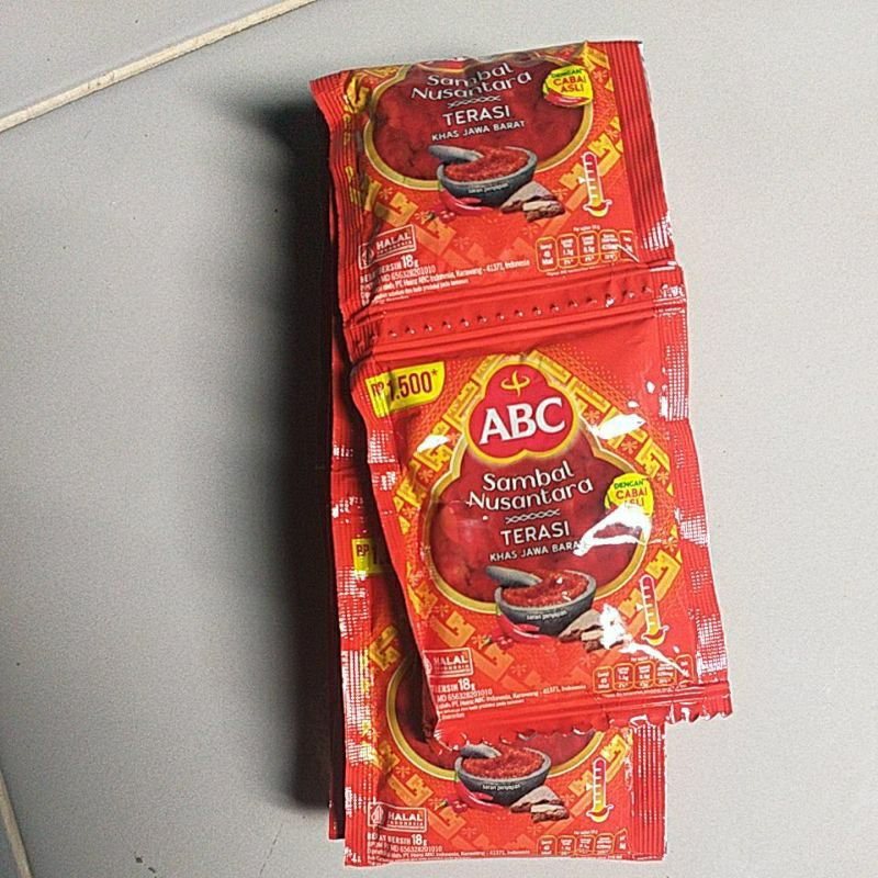 

sambal terasi nusantara abc