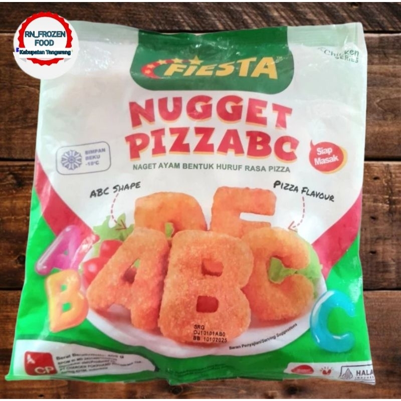 

FIESTA Nugget Ayam Pizza Bentuk ABC 400gr