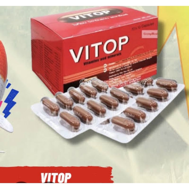 Vitop original obat suplemen ayam aduan penambah tenaga agresif refleks