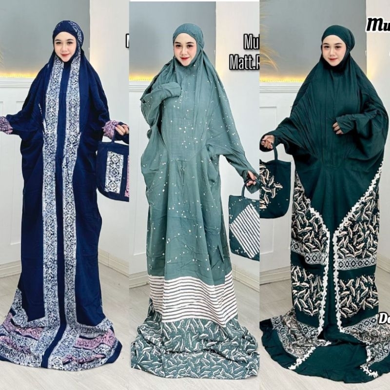 MUKENA LAJUR RAYON JUMPUTAN/ MUKENA LAJUR WARNA/ MUKENA RAYON SAMITEX/ MUKENA SOFT