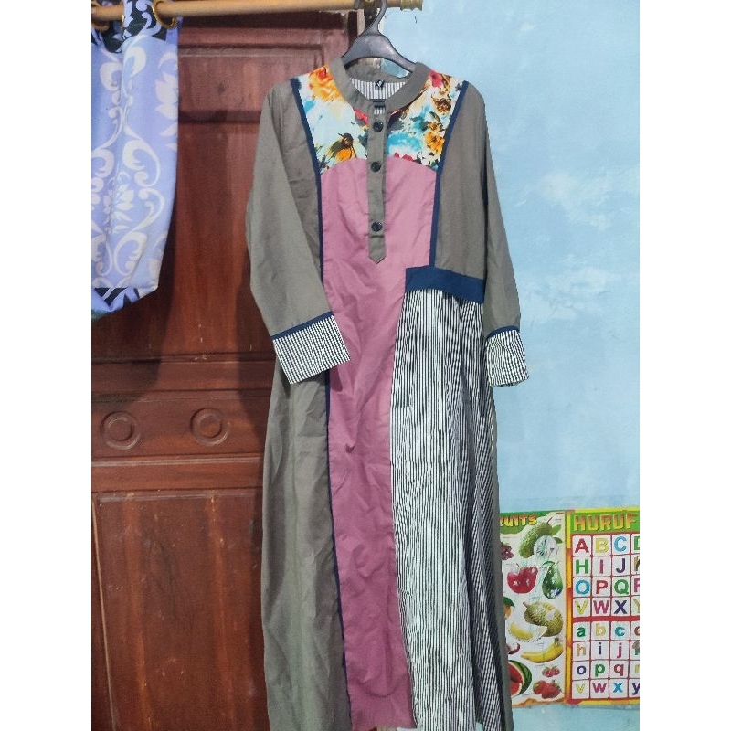 preloved gamis toyobo merk fizzi tsurayya