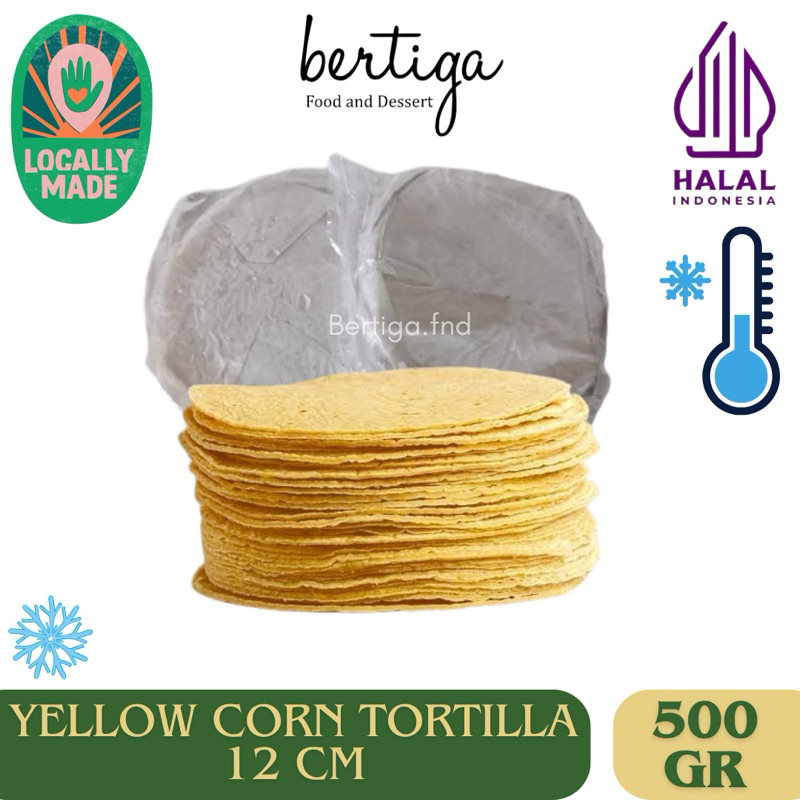

LOCAL - Yellow Corn Tortilla (Kulit Nachos) 500gr/pack