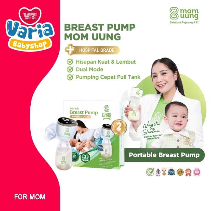 Mom Uung Pompa Asi Portable / BreastPump Electric /  Pompa Asi Mom Uung | MOM UUNG