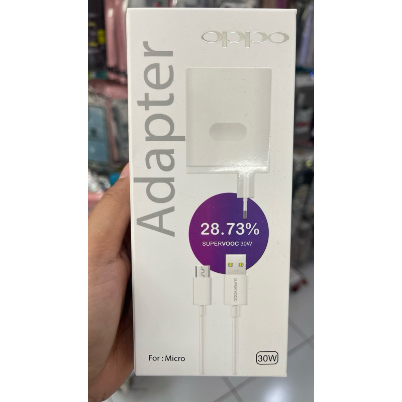 CHARGER CARGER CASAN 30WATT ORI OPPO RENO 4 3 2F 2 5F SUPER VOOC 30W KABEL TIPE C ORIGINAL