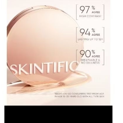 skintific cushion//dua skintific cushion