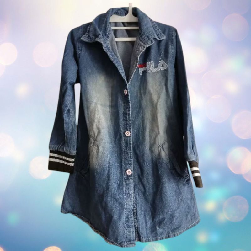 Prelove Baju Tunik Atasan Anak Perempuan Usia 6-8 Tahun