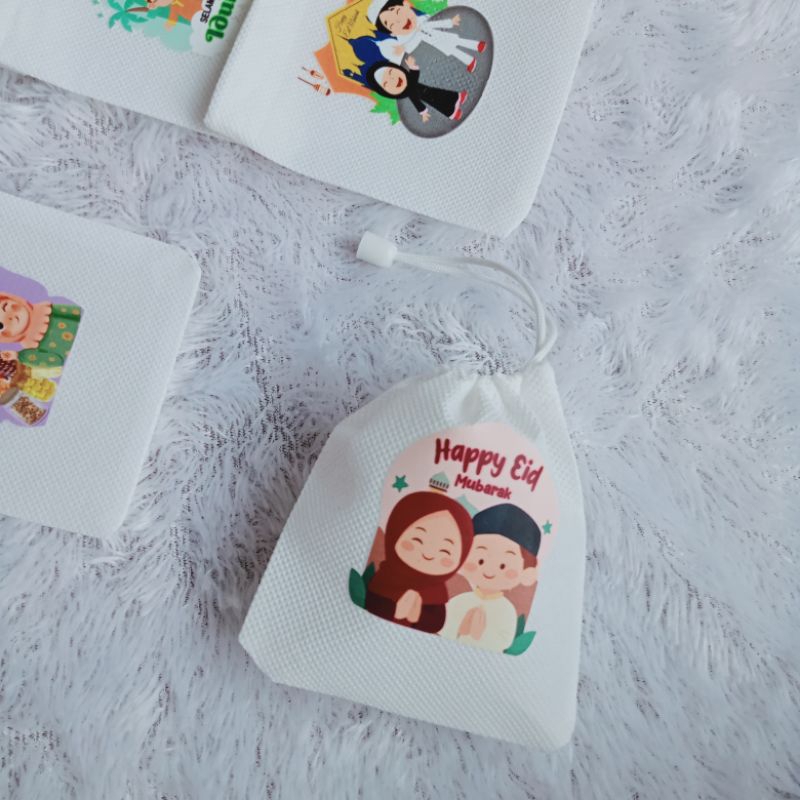

(12pcs) Amplop lebaran DTF serut karakter