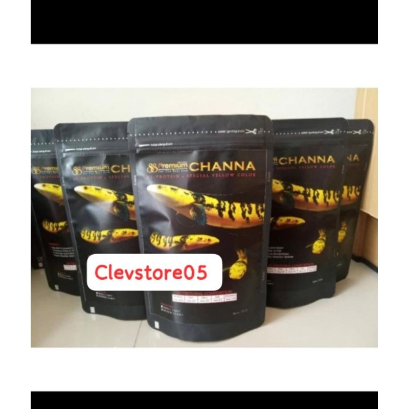 PELET IKAN CHANNA 88 Premium  YELLOW CHANNA / FISH FOOD ORIGINAL