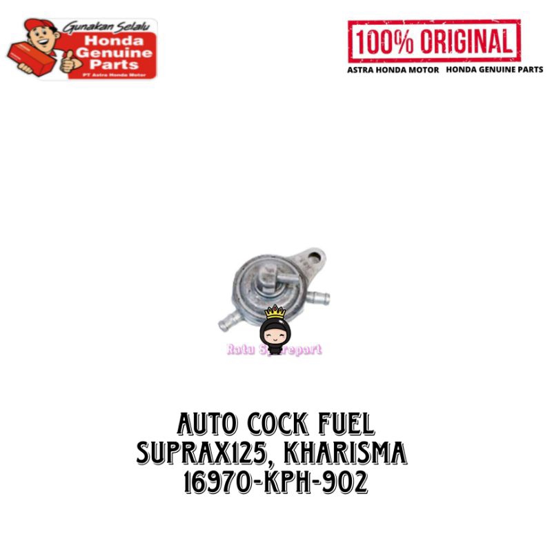 Auto Cock Fuel Honda Supra X 125 Karbu Original - 16970KPH902 - Auto Cock Fuel Honda Kharisma - Auto