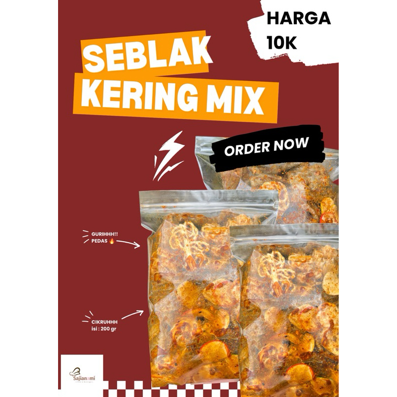 

Krupuk Seblak Kering Mix