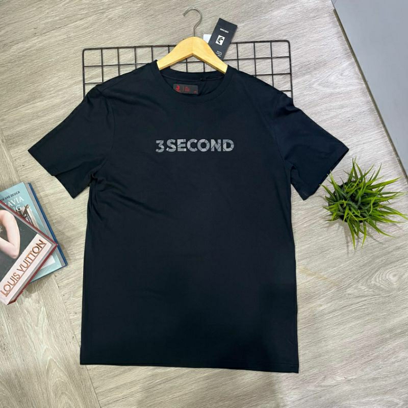 kaos 3second pria original