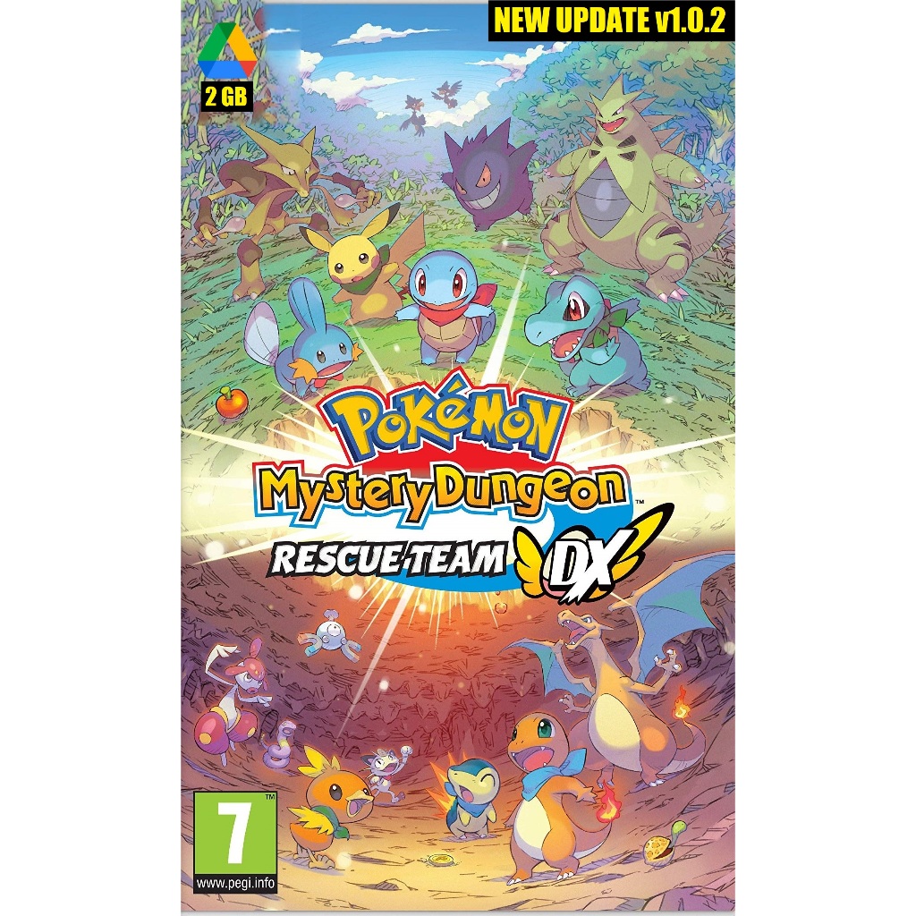 PC Games Pokemon Mystery Dungeon + Emu RyujinX + Update