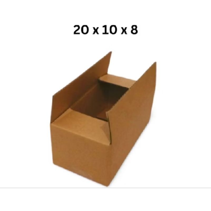 

Kardus box kotak kecil polos buat packing murah ukuran 20x10x8.Paket 17pcs