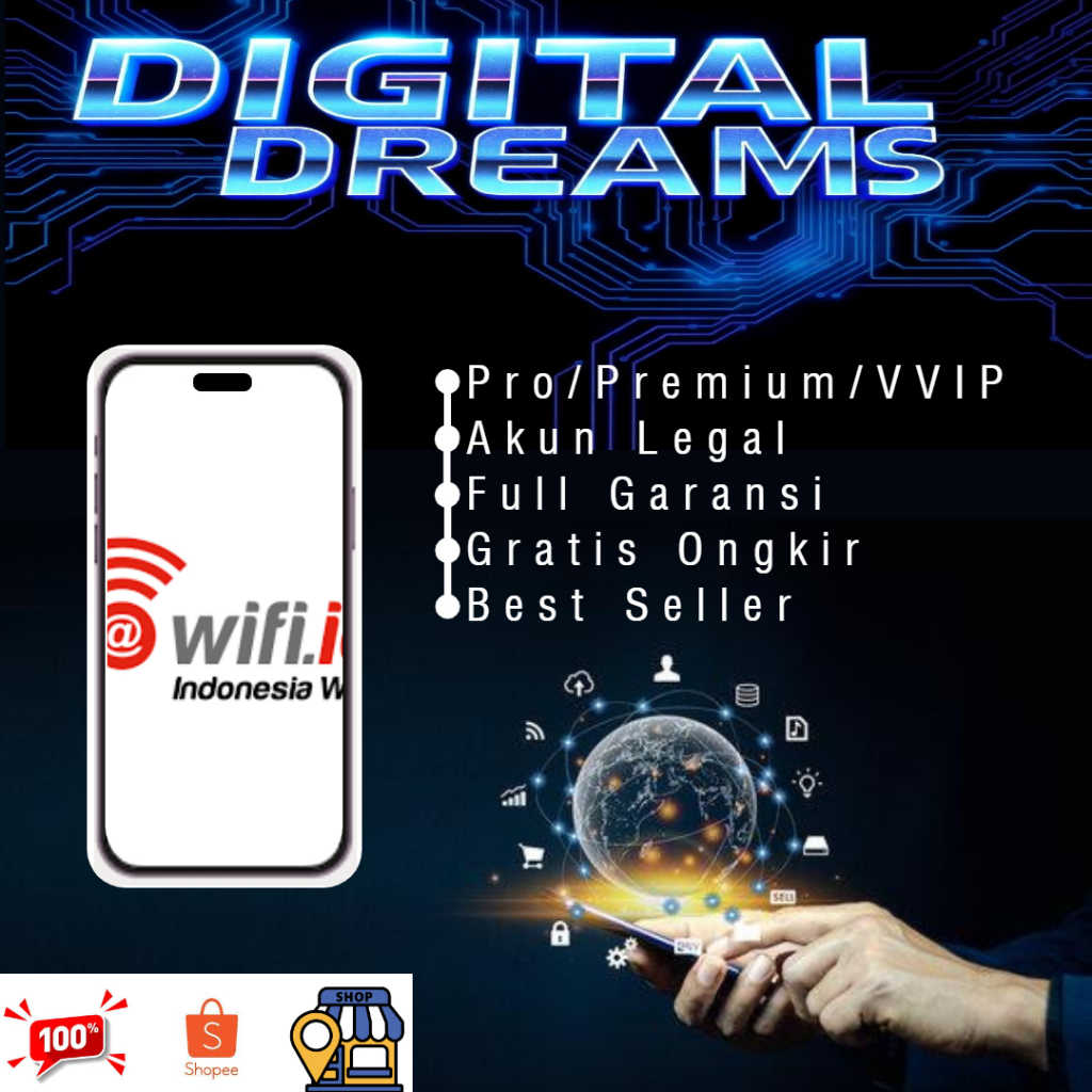 wifi SEAMLESS@WIFI ID BERGARANSI 1 TAHUN UNLIMITED NO FUP