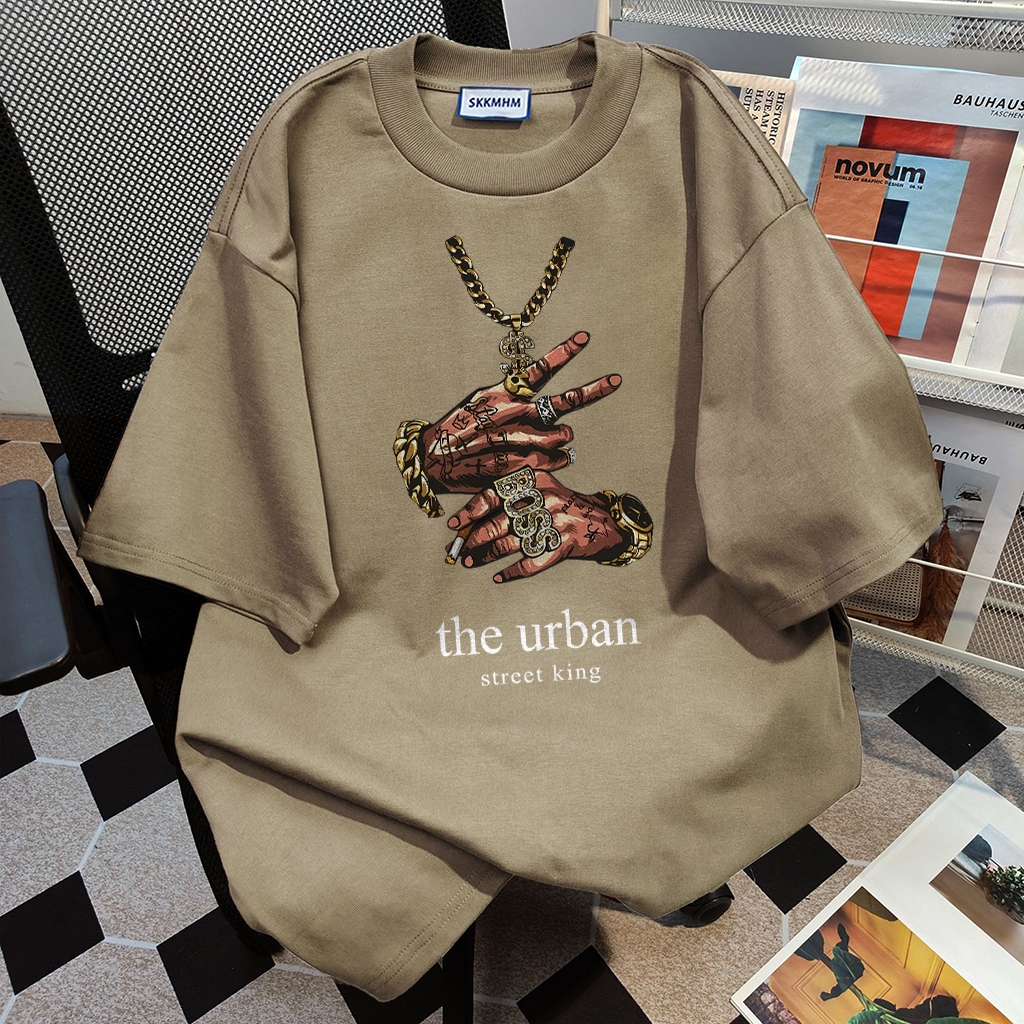 EXCETRA Kaos Cowok Distro Original 100% Kaos Vintage Kaos Pria Premium Tebal oversized t shirt pria 