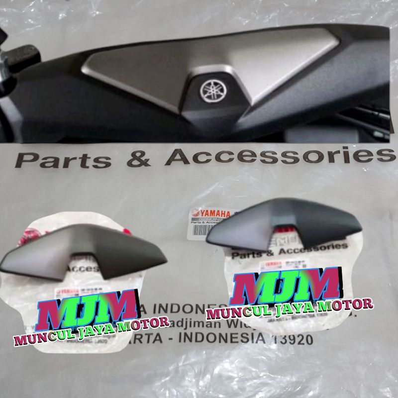 Cover Emblem tutup batok stang atas Nmax N-Max Old Lama 2015-2019 Original Yamaha genuine parts
