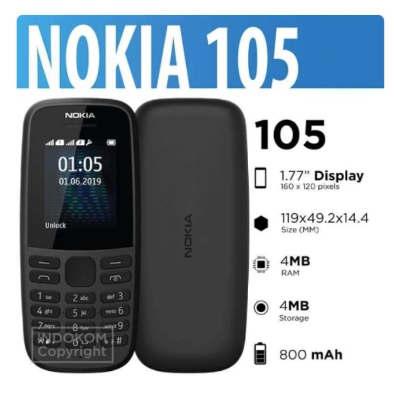 Nokia 105 2022 TaM
