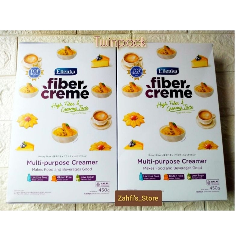 

Fibercreme krimer serbaguna 450gr TwinPack Pengganti Santan dan Susu