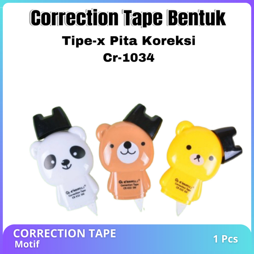 

HD Correction Tape Bentuk/Tipex Kertas/Tipex Roll