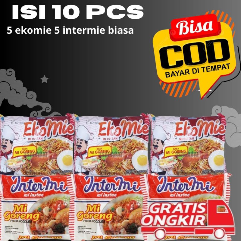 

( 10 pcs ) Ekomie Goreng Dan Intermie Goreng Original