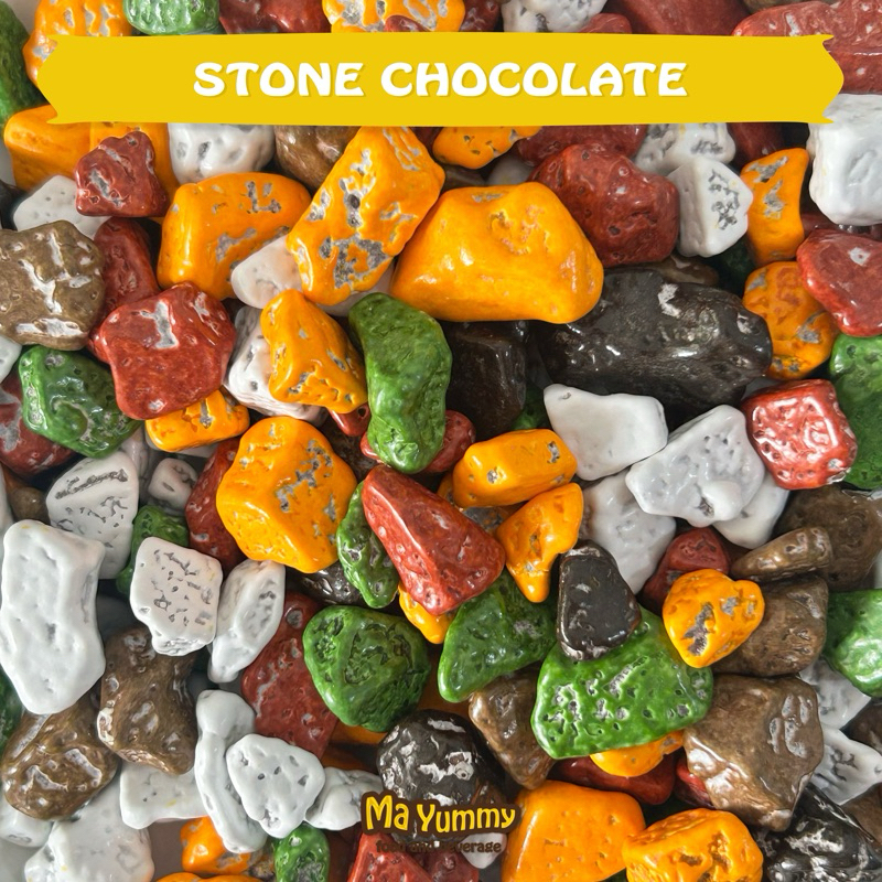 

Coklat Kerikil / Stone Chocolate & Gems Stone Chocolate 500gr