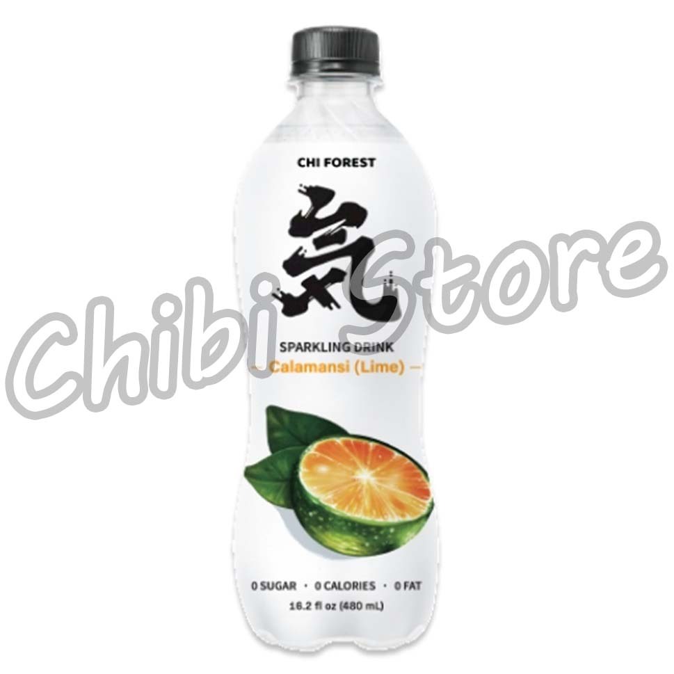 CHI Forest Sparkling Water Bebas Gula Calamansi Lime 480ml - Minuman Soda Rasa Jeruk