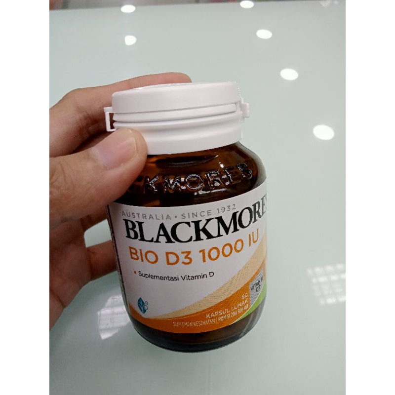 Blackmores bio D3 1000 IU 60 kapsul lunak blackmores vitamin D3 1000 iu
