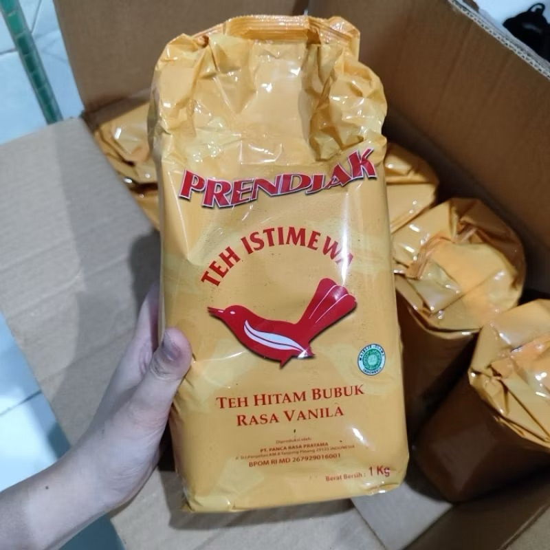 

Teh Hitam Prendjak istimewa vanila 1kg