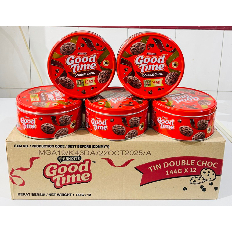 

GOOD TIME KEMASAN KALENG 144 GRAM
