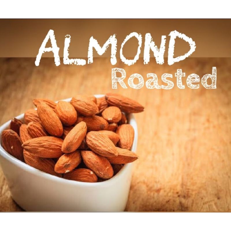 

Kacang ALMOND Kupas Matang Panggang Roasted Berbagai Kemasan ● Kacang Almond Roasted Renyah Gurih Snack Food
