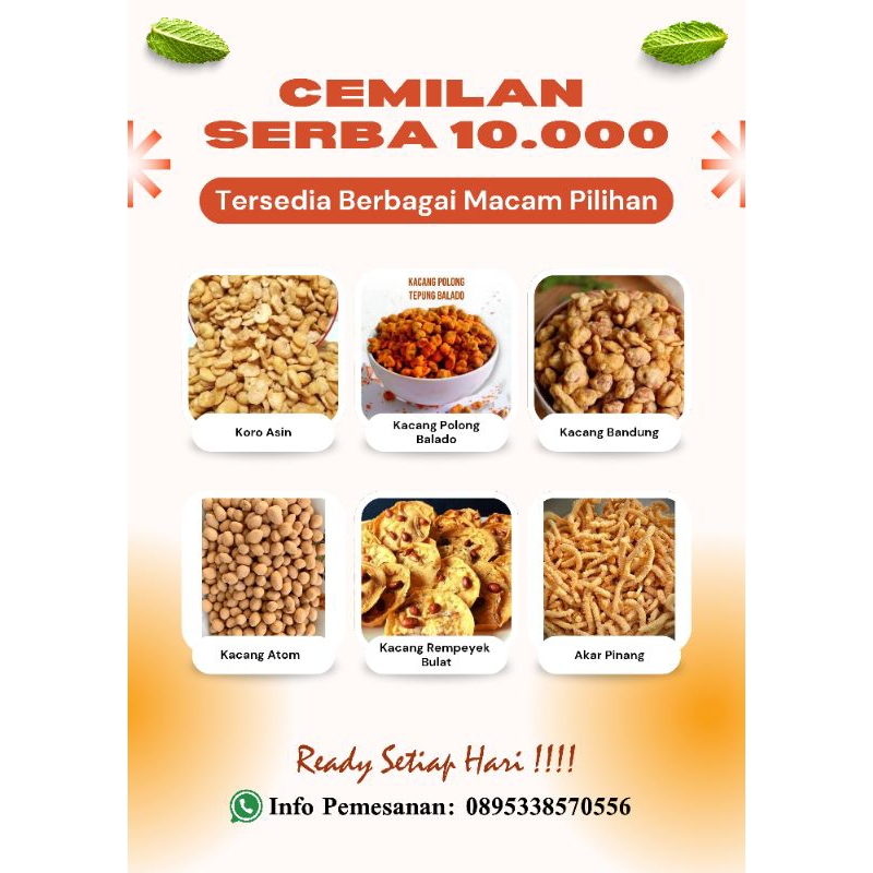 

Cemilan Serba 10.000