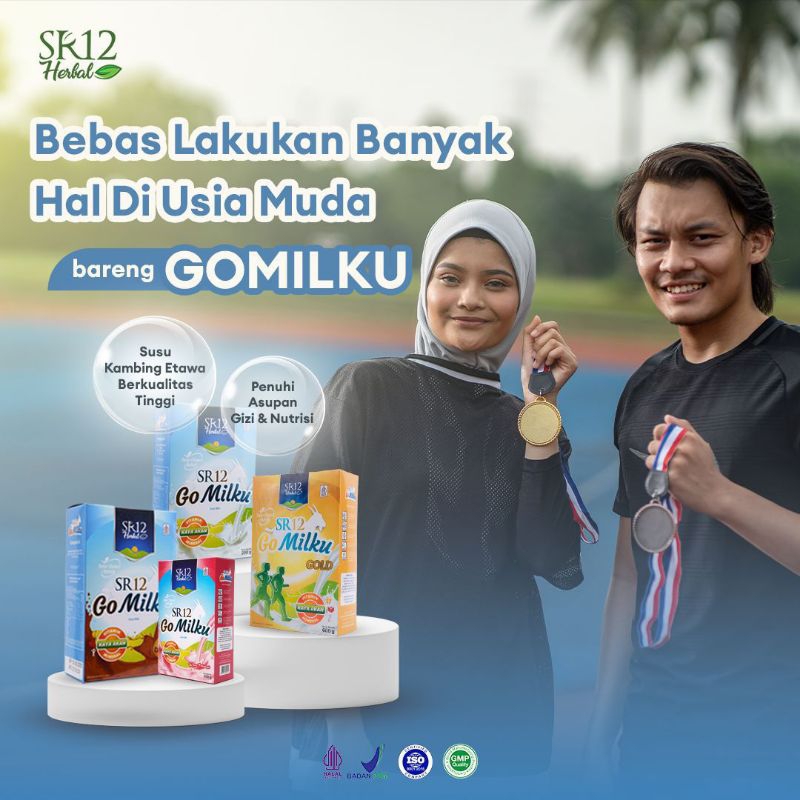 

Gomilku Susu Etawa 600gr SR12 Original Stroberi Coklat Gold