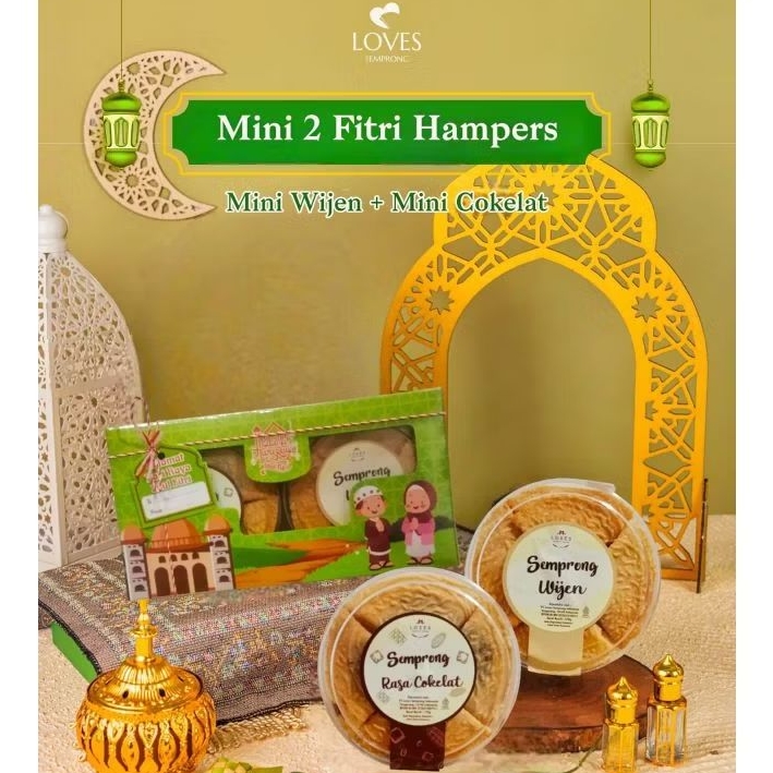 

Hampers Lebaran Idul Fitri - Mini 2 Fitri Hampers - By Loves Semprong