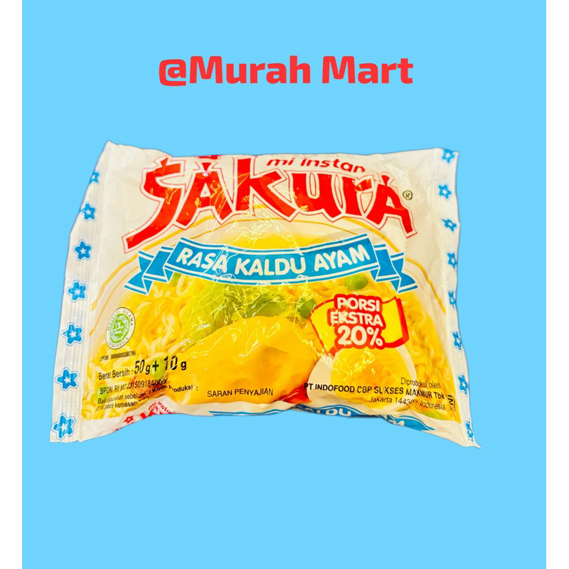 (ECER) MIE SAKURA RASA KALDU AYAM
